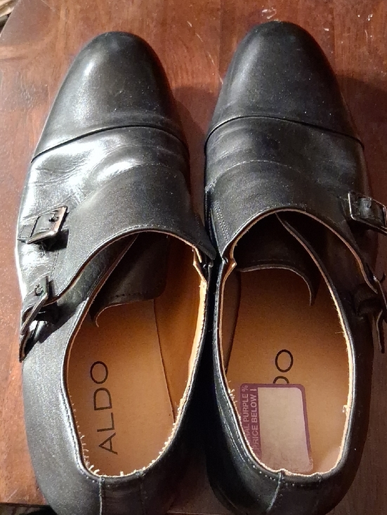 Aldo Other - Aldo Men's Black Double Monk Strap Oxfords